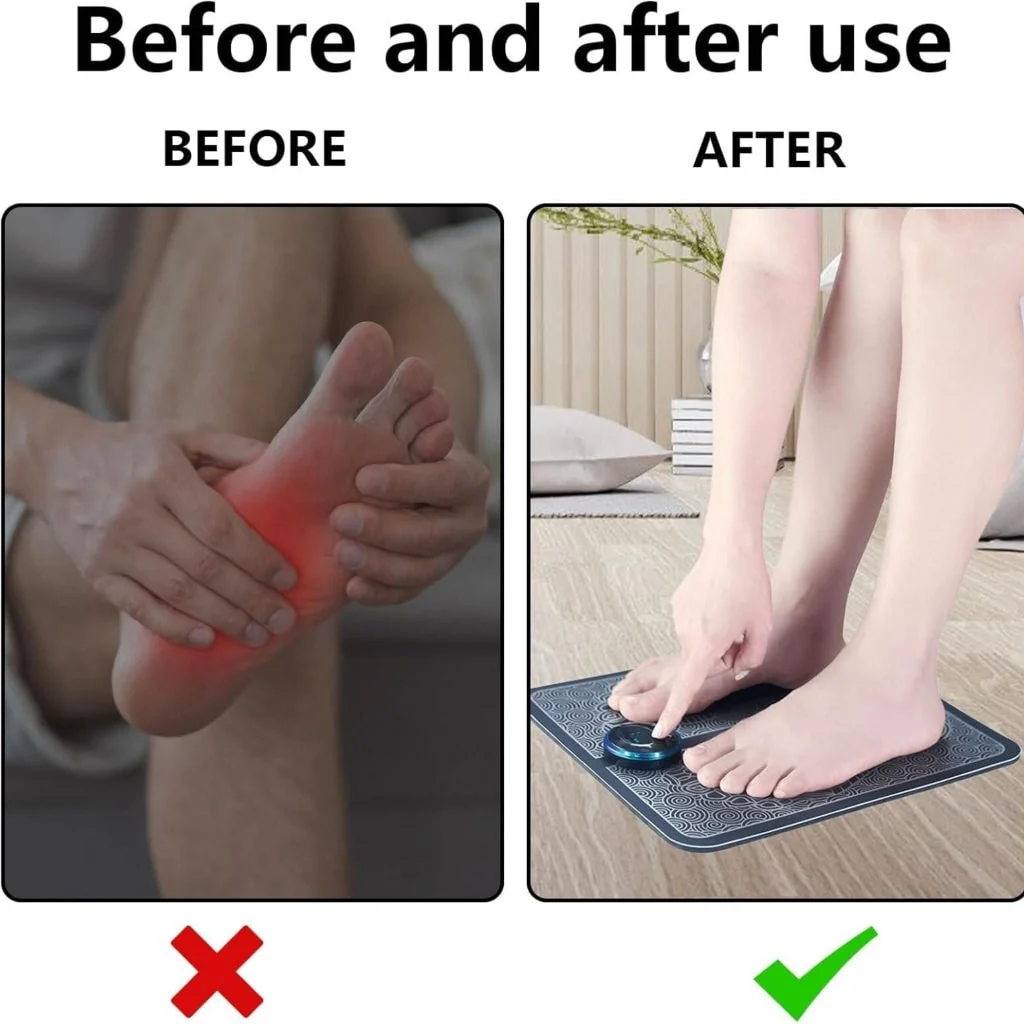 Foot Massager Electrical Muscle Stimulation Pain Relief Device - Image 3